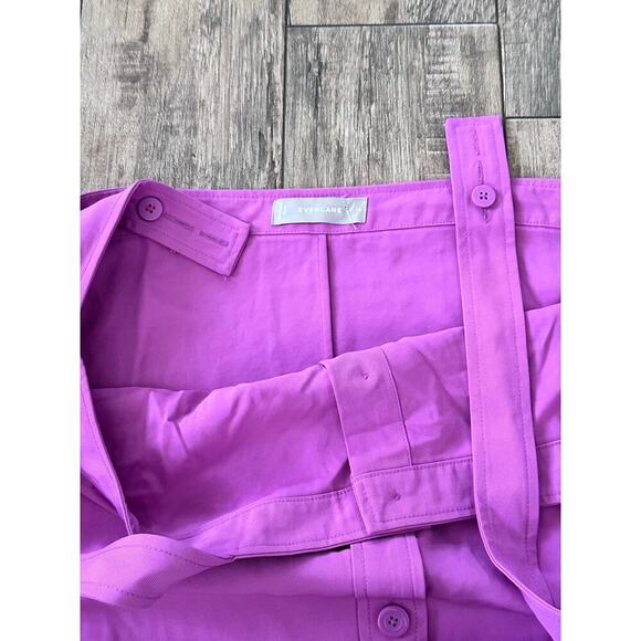 Everlane Women's Purple Japanese GoWeave Picnic Button Down Dress Size 16 - Picture 10 of 10